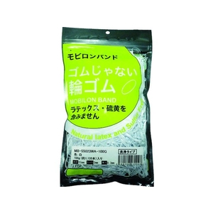 日清紡テキスタイル 日清紡/モビロンバンド55×2×0.3白／洗浄タイプ100G FC365FW-3368611-イメージ1