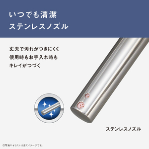 パナソニック シャワートイレ 温水洗浄便座　ビューティ･トワレ パステルアイボリー DL-EVX10-CP-イメージ3