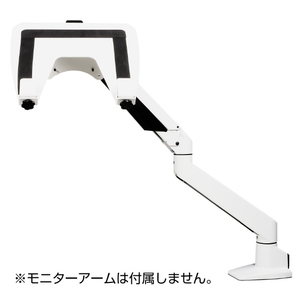 センチュリー モニターアーム専用ノートパソコンプレート ホワイト CGMA-OP3WH-イメージ4