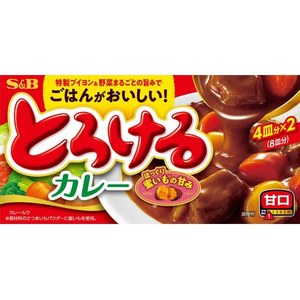 エスビー食品 とろけるカレー 甘口 144g FC407TD-イメージ1