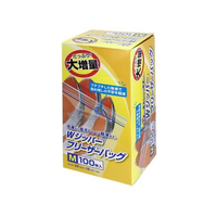 大和物産 大増量Wジッパーフリーザーバッグ M 100枚 FC554SR-930219