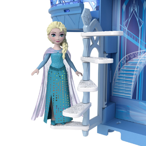 マテルHA JNJ29 アナと雪の女王 エルサとこおりのおしろ(かさねるおしろシリーズ!ミニドール) ｱﾅﾕｷｶｻﾈﾙｵｼﾛｴﾙｻｺｵﾘﾉｵｼﾛR2-イメージ6
