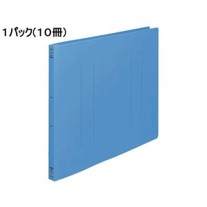 コクヨ フラットファイルPP A3ヨコ とじ厚15mm 青 10冊 1パック(10冊) F835893-ﾌ-H48B-イメージ1