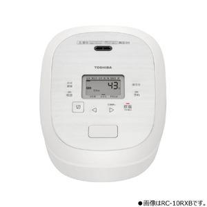 東芝 真空IHジャー炊飯器(1升炊き) 炎匠炊き ミルキーホワイト RC-18RXB(W)-イメージ2