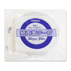 ヘイコー 紙両面テープ 30×20 1巻 FC007SC-002068510-イメージ1