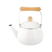 ＬＩＶ ＰＬＵＳ ベストコ やかん ケトル ホーロー 1.8L ホワイト FCE140W-NQ-0255