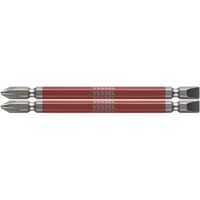 ベッセル（ＴＮ） 剛彩ビット　２本組　（両頭コンビ）　＋２／－６×１１０ｍｍ GS142611