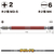 ベッセル（ＴＮ） 剛彩ビット　２本組　（両頭コンビ）　＋２／－６×１１０ｍｍ GS142611-イメージ2