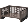 SANKO pla/ 433084 Eラック L 浅型 BR ブラウン 43308 FC722VU-3619814