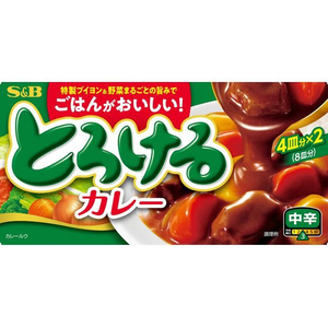 エスビー食品 とろけるカレー 中辛 144g FC408TD-イメージ1