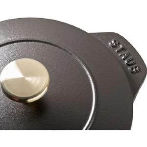 Staub 1251625ココット de GOHAN M Staub ブラック 40509-655-0ｺﾞﾊﾝMﾌﾞﾗﾂｸ-イメージ2