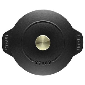 Staub 1251625ココット de GOHAN M Staub ブラック 40509-655-0ｺﾞﾊﾝMﾌﾞﾗﾂｸ-イメージ4