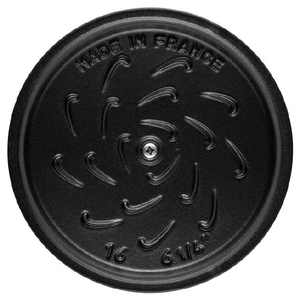 Staub 1251625ココット de GOHAN M Staub ブラック 40509-655-0ｺﾞﾊﾝMﾌﾞﾗﾂｸ-イメージ5
