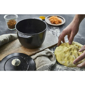Staub 1251625ココット de GOHAN M Staub ブラック 40509-655-0ｺﾞﾊﾝMﾌﾞﾗﾂｸ-イメージ9