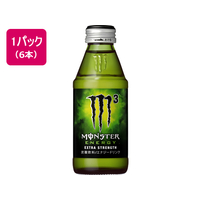 アサヒ飲料 モンスターエナジーM3 びん150ml×6本 1パック F834668