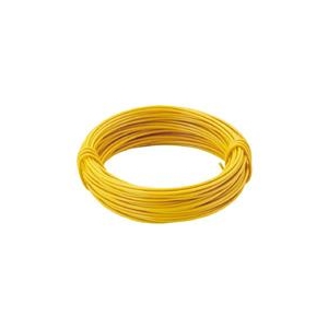トラスコ中山 TRUSCO　カラー針金　小巻タイプ・18番手　黄　線径1．2mm TCWS-12Y-イメージ1
