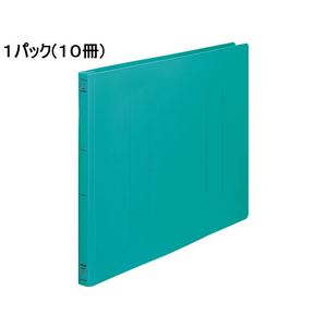 コクヨ フラットファイルPP A3ヨコ とじ厚15mm 緑 10冊 1パック(10冊) F835894-ﾌ-H48G-イメージ1