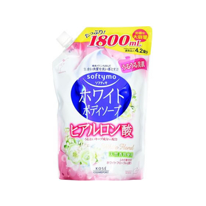 コーセーコスメポート ソフティモホワイト ボディソープ ヒアルロン酸 つめかえ用 1800mL FC256RG-イメージ1
