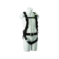サンコー タイタン/3Dハーネス LL 胴ベルト付 (墜落制止用器具) LLブラックワンタッチ45130 FC000EH-1951976