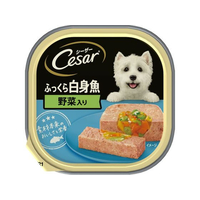 マースジャパン シーザー ふっくら白身魚 野菜入り100g FC121NA
