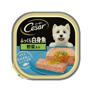 マースジャパン シーザー ふっくら白身魚 野菜入り 100g FC121NA-イメージ1