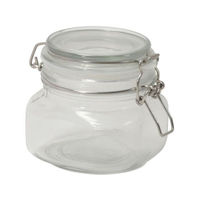 リバティーコーポレーション 角型 ガラス 保存瓶 500mL キャレ FCE141W-LD-487