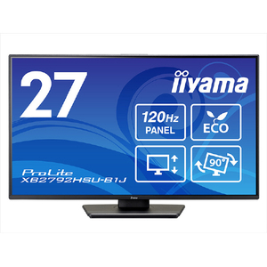 マウスコンピューター 27型  IPS方式 フルHD 液晶ディスプレイ iiyama ブラック XB2792HSU-B1J-イメージ4