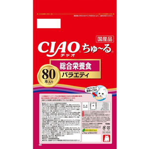 いなば CIAO ちゅーる 総合栄養食 バラエティ 14g×80P FCD531H-イメージ2