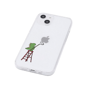 AKAN iPhone 15用ソフトクリアケース グリーン AK25625I15-イメージ2