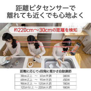 コイズミ 遠赤電気ストーブ H（グレー） KKH0954H-イメージ8