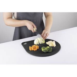 貝印 まるいまな板(30cm) ブラック AP5334ﾏﾙｲﾏﾅｲﾀ30CMBK-イメージ2