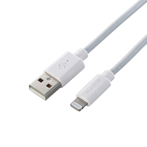 エレコム スタンダードLightningケーブル(2.0m) ホワイト MPA-UAL20WH エレコム スタンダードLightningケーブル(2.0m) ホワイト MPA-UAL20WH