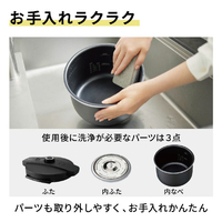 パナソニック NF-PC400-K 電気圧力鍋 ブラック|エディオン公式通販