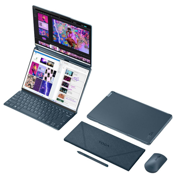 レノボ ノートパソコン Yoga Book 9i Gen 8 タイダルティール 82YQ004KJP インテル 16GB グラフィックス