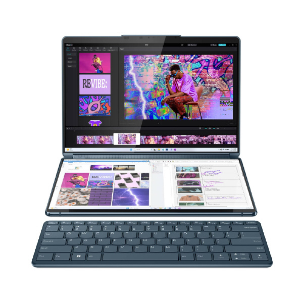 レノボ ノートパソコン Yoga Book 9i Gen 8 タイダルティール 82YQ004KJP インテル 16GB グラフィックス