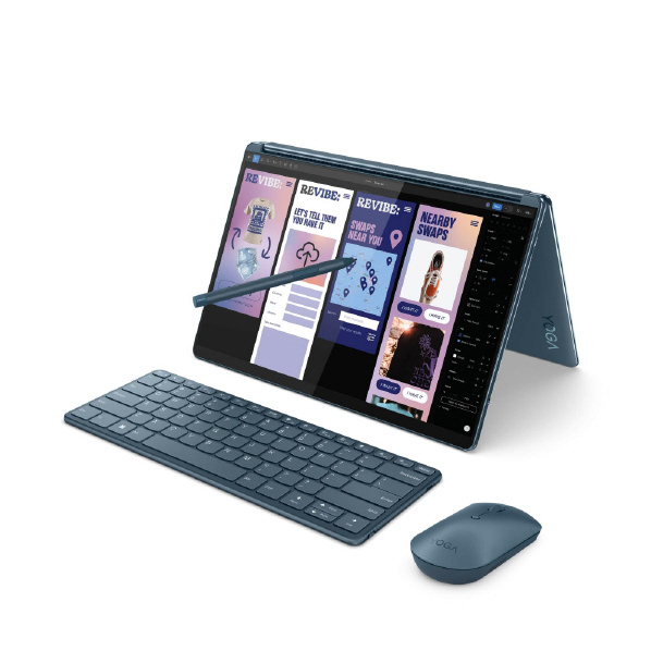 レノボ ノートパソコン Yoga Book 9i Gen 8 タイダルティール 82YQ004KJP インテル 16GB グラフィックス