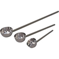 KSH15-60 ステンレス一体型 角柄ひしゃく Φ150×柄600 直径150mm柄600mm FCL4448-027671002