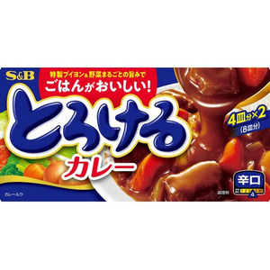 エスビー食品 とろけるカレー 辛口 144g FC409TD-イメージ1