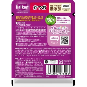 マースジャパン カルカンパウチ やわらかパテ かつお 着色料・発色剤 無添加 60g FCD024G-イメージ2