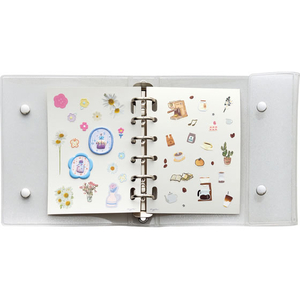 リヒトラブ myfa シールコレクションバインダー ミニ ピュアクリヤー FCJ740N-N6601-25-イメージ5