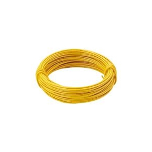 トラスコ中山 TRUSCO　カラー針金　小巻タイプ・20番手　黄　線径0．9mm TCWS-09Y-イメージ1