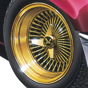 アオシマ 1/24 ザ・チューンドパーツ No．110 ワイヤーホイール (ゴールドメッキ) 13インチ ﾁﾕ-ﾝﾄﾞﾊﾟ-ﾂ110ﾜｲﾔ-ﾎｲ-ﾙG13-イメージ1