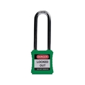 IFAM/ロックアウト用南京錠 スチール製シャックル ツル長 緑 0 44826 FC304VC-3855557
