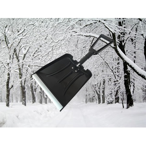 ヒラカワ 小さく折りたためる雪かきスコップ FCJ812R-QT-622-イメージ4