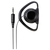 エルパ 地デジTV用片耳イヤホン(耳かけタイプ・3m) 黒 RE-STM03(BK)-イメージ1