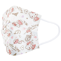 スケーター 子供用 不織布 プリーツマスク 7枚入り ハローキティ MSKP3Nﾌｼﾖｸﾌｺﾄﾞﾓﾏｽｸ7ﾏｲｷﾃｲ