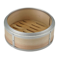 カンダ 業務用アルミ渕杉セイロ身 14cm FC250SM-436314