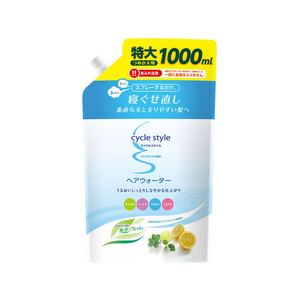 第一石鹸 サイクルスタイル ヘアウオータ 詰替 1000mL FC53667-イメージ1