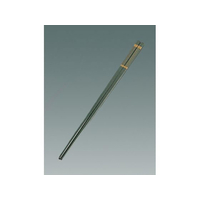 江部松商事 リサイクル箸 金ライン 25cm 黒 FC093LV-7372600