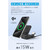 Anker 充電器 Anker MagGo Wireless Charging Station (Foldable 3-in-1) ブラック B2557N11-イメージ3